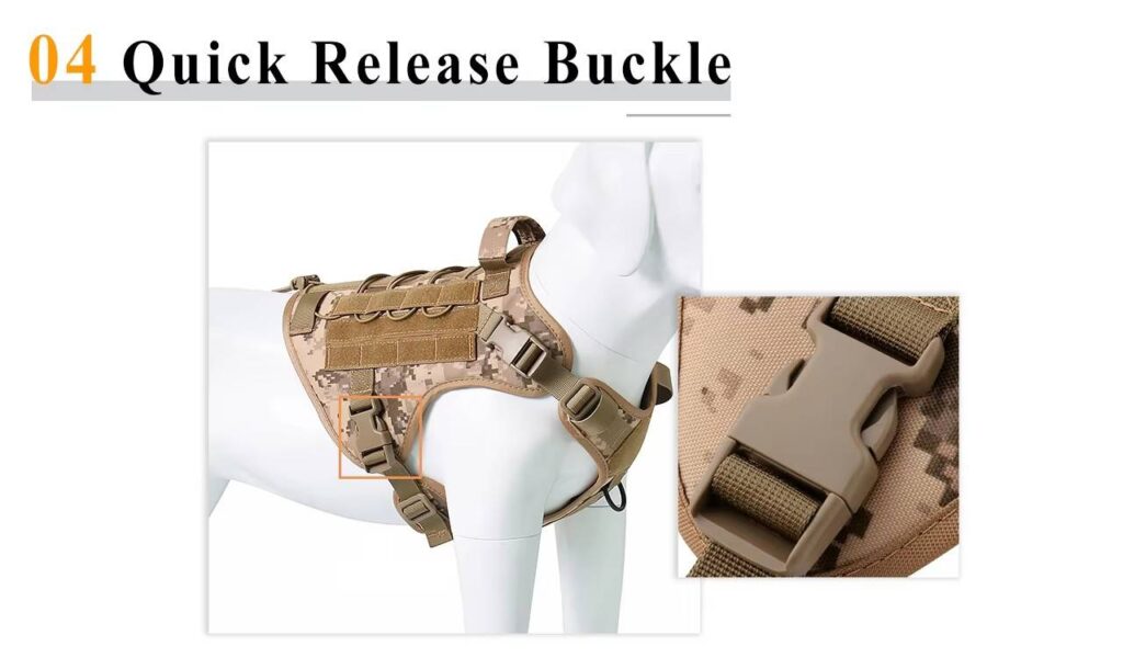 Tactical Dog Harness
