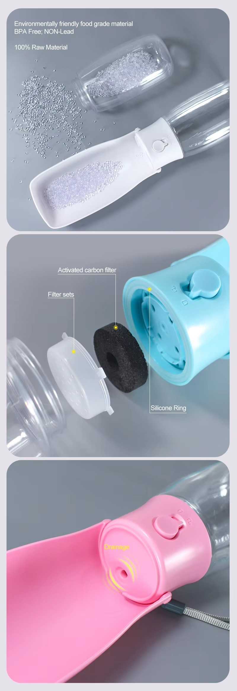 travel pet water dispenser
