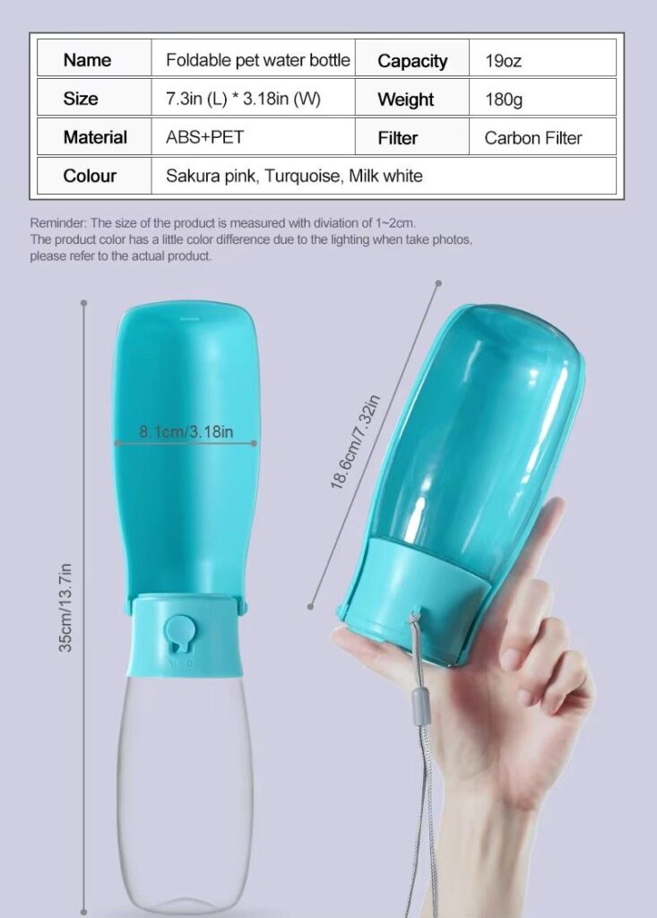 travel pet water dispenser