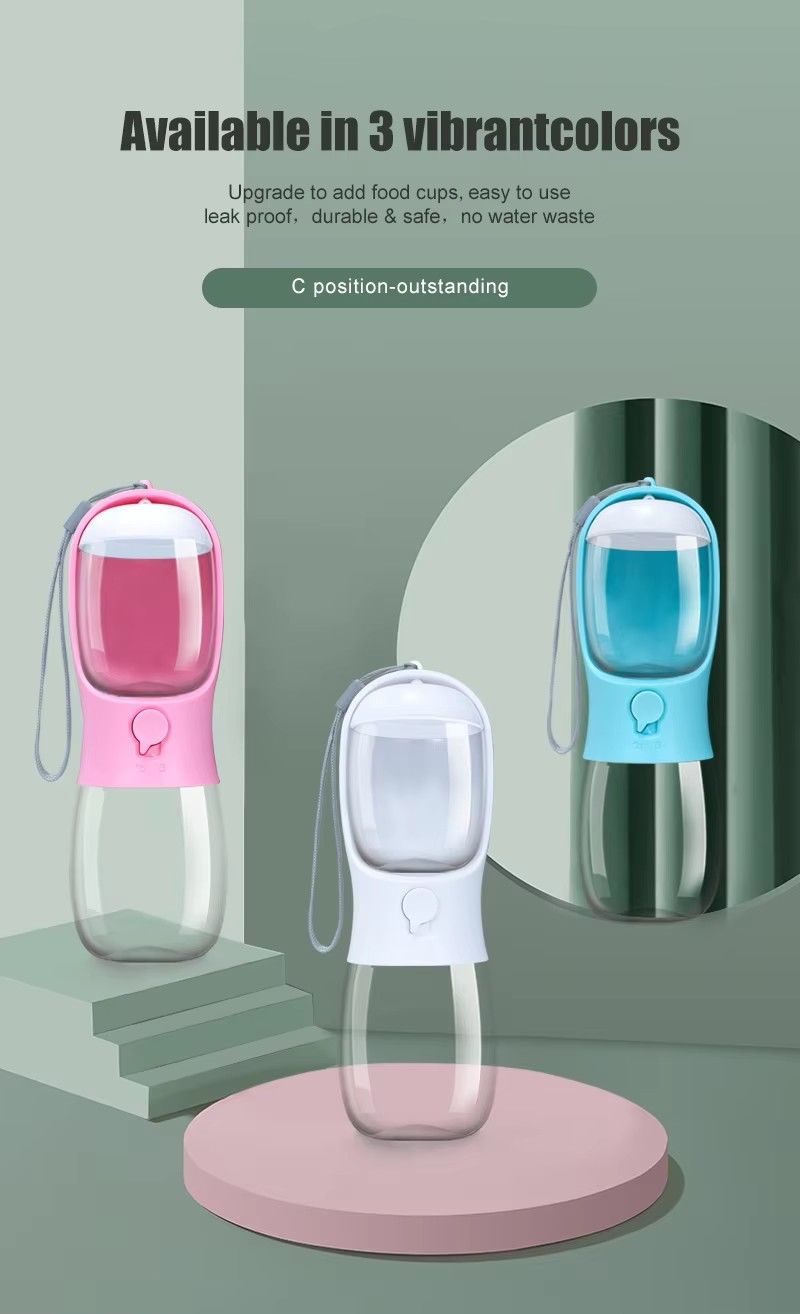 portable pet water bottle
