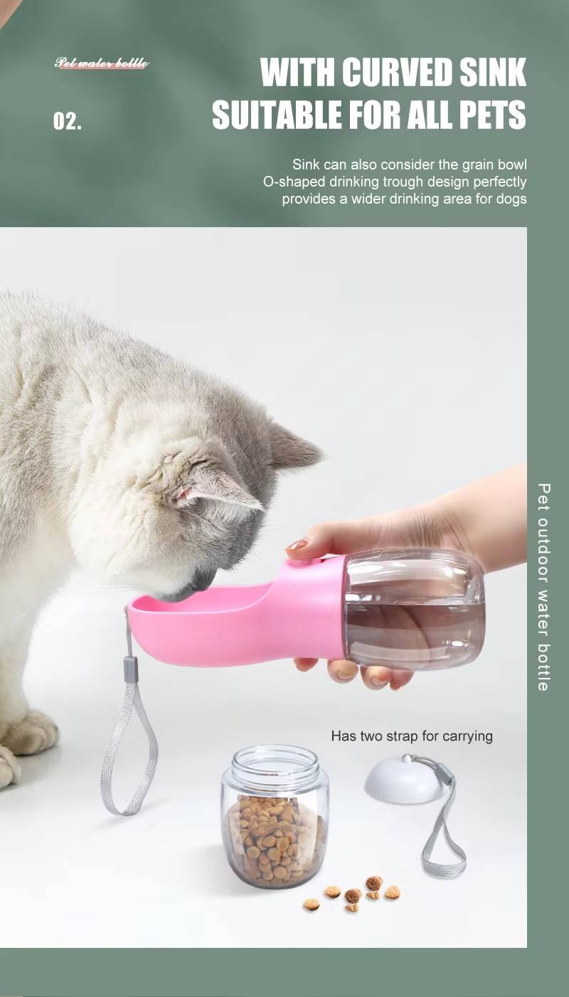 portable pet water bottle