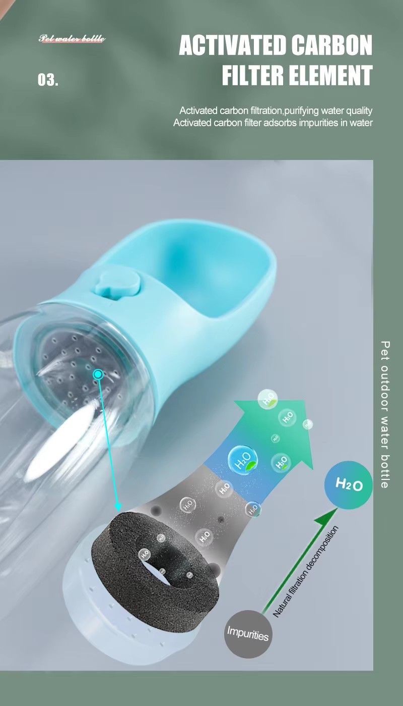 portable pet water bottle