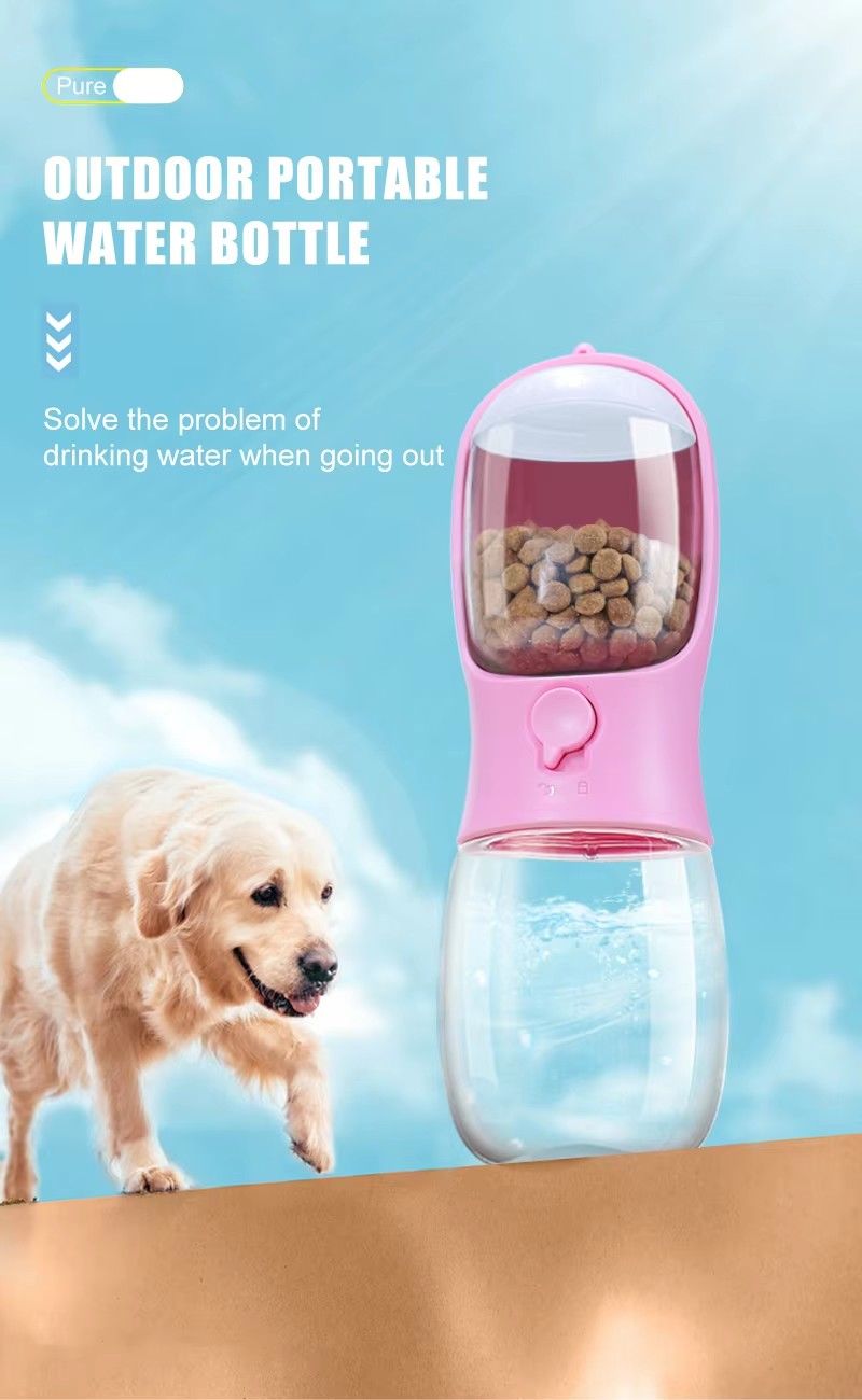 portable pet water bottle