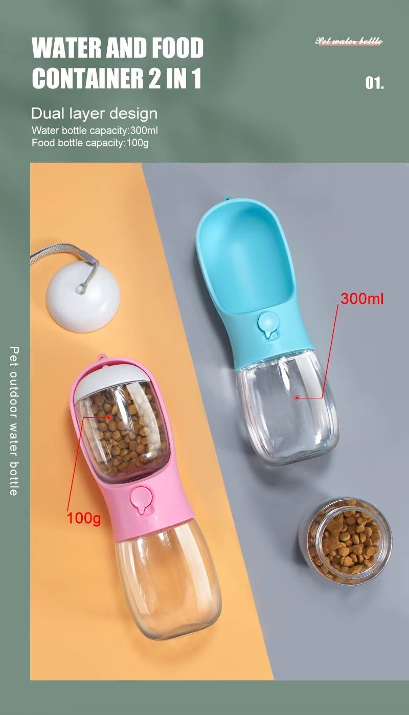 portable pet water bottle