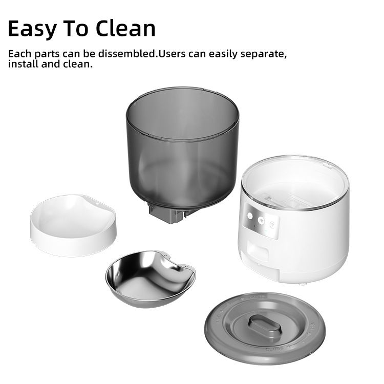 Cat Feeder Pet Automatic Food Dispenser 4L - Image 6