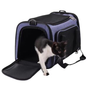 Car Pet Travel Carrier (4) Car Pet Travel Carrier