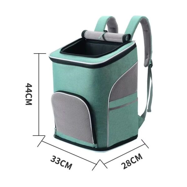 Pet Carrier Backpack Double-Shoulder Puppy Cat Bag - Image 4
