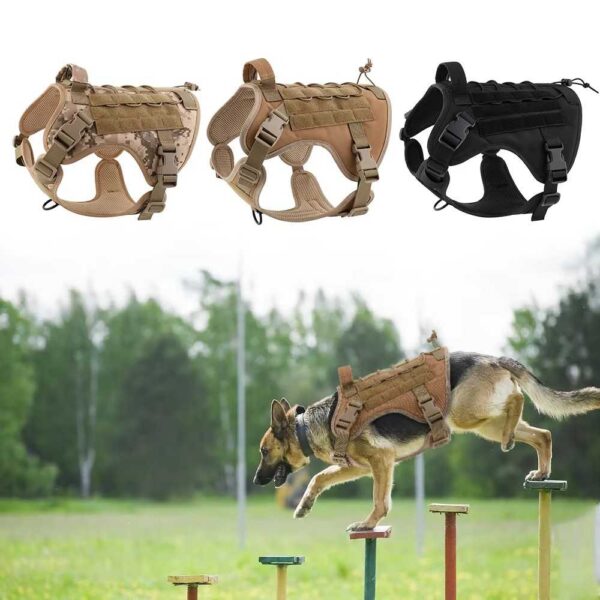 Tactical Dog Harness (6) Tactical Dog Harness