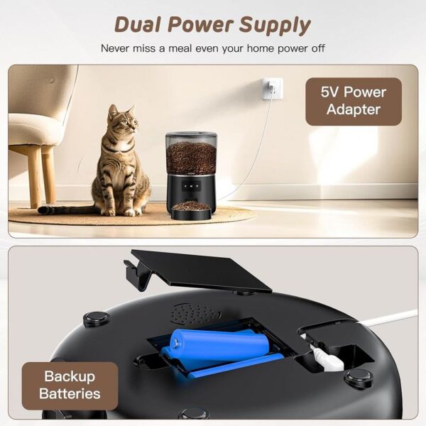 Automatic Cat Feeder Wifi Pet Dog Food Dispenser - Image 7